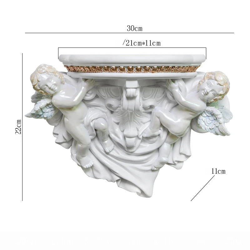 Europäisches Regal aus Harz – 3D Aufkleber Design