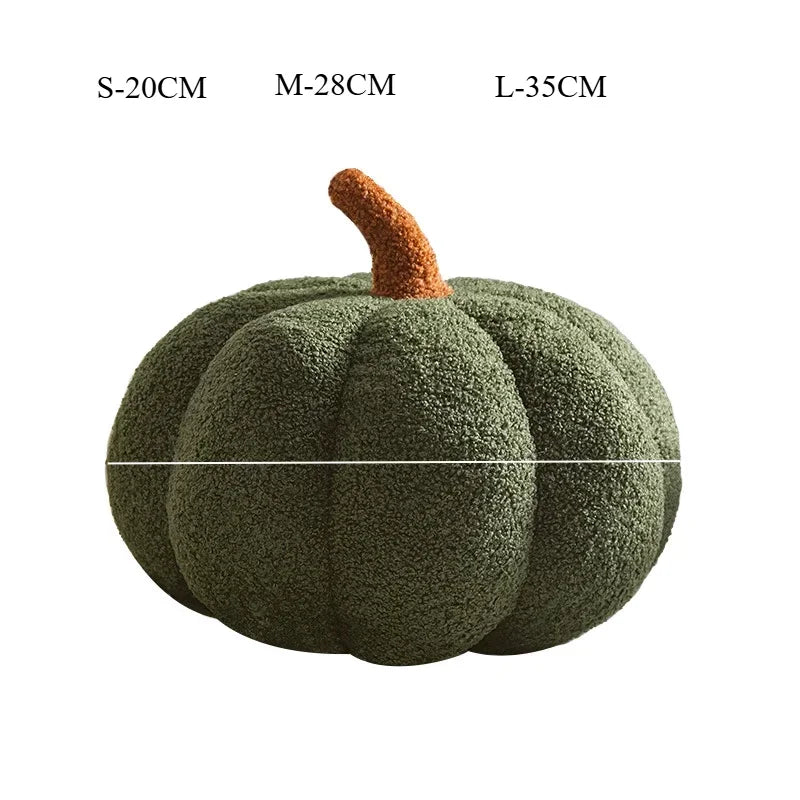 Dekoratives Kürbiskissen – Landhausstil – 35cm