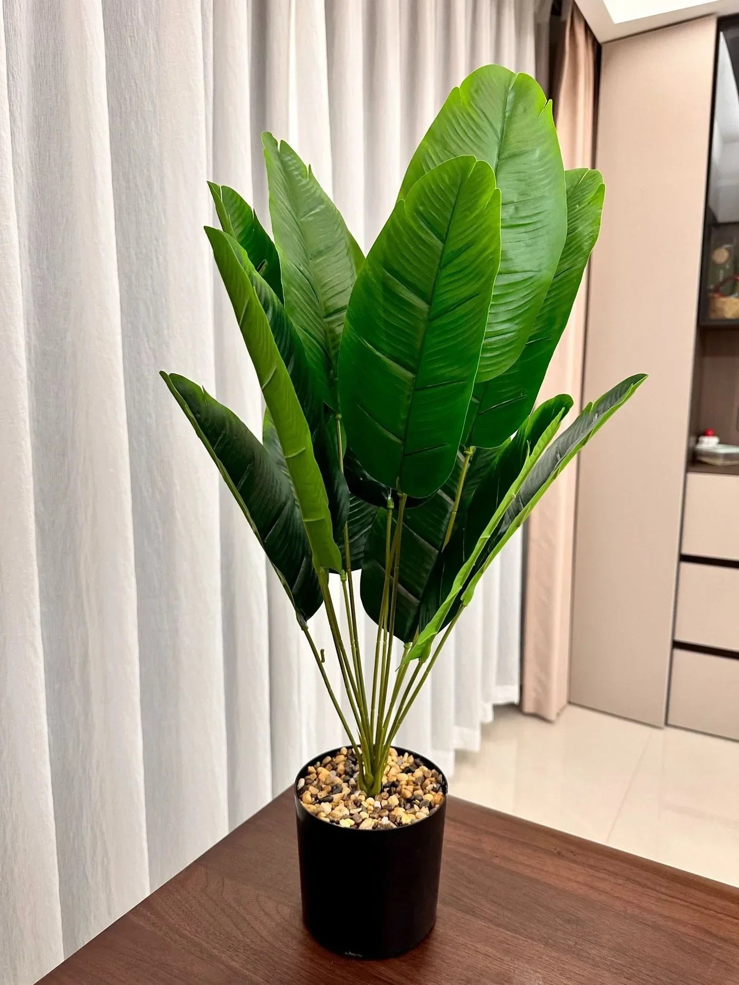 Künstliche Palmblätter – Real Touch – Exotisches Ambiente