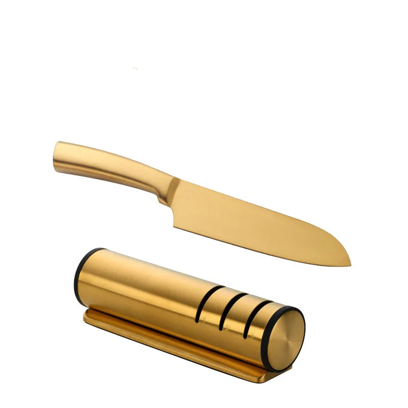 Messerschärfer – Edelstahl Design – Küchen-Essential