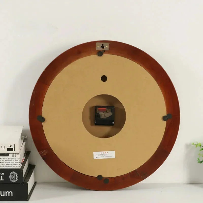 Luxus Gold Wanduhr – Nordisches Metalldesign – 32CM