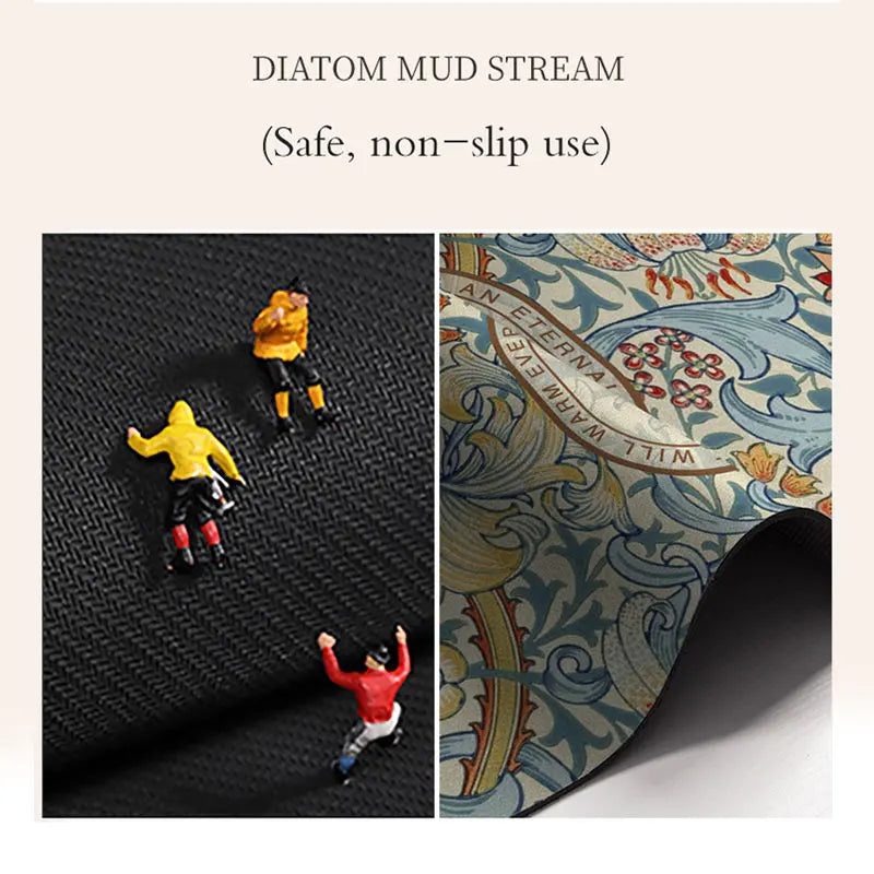 Schnell trocknende Matten – Diatom Mud Stil – 40x50 cm