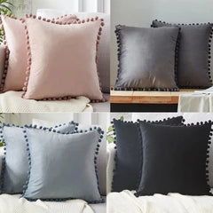 Samt-Kissenbezug – Nordic Design, 45×45 cm
