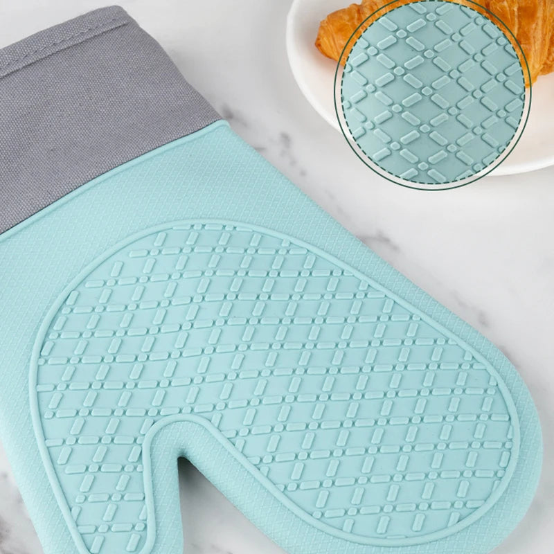 Silikon-Ofenhandschuh – Hitzebeständig – Für Küchengebrauch