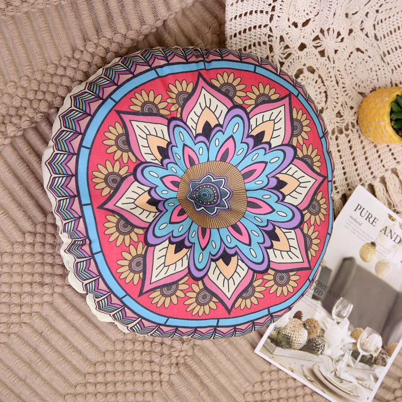 Vintage Kissen – Boho Polyester – 40x40cm