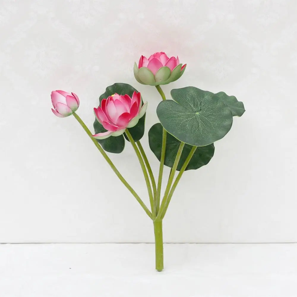 Lotusblume Seidenblüten – Multicolor Design 32cm