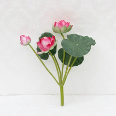 Lotusblume Seidenblüten – Multicolor Design 32cm