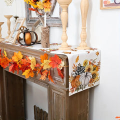 Halloween Tischläufer – Polyester Herbstdesign – 260 cm