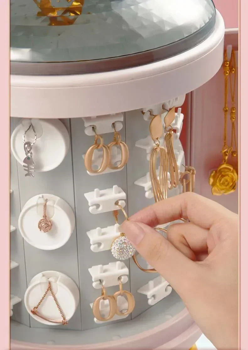 Schmuck Organizer – Elegantes Design – 35cm Aufbewahrung