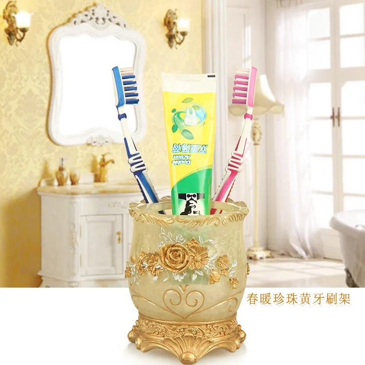 Harz Badezimmer-Set – Elegantes Europäisches Design