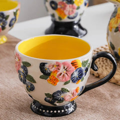 Kaffeetassen – Keramik Töpferei Design – 400ML