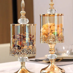 Kristallglas Vorratsglas – Edler Bonbonhalter