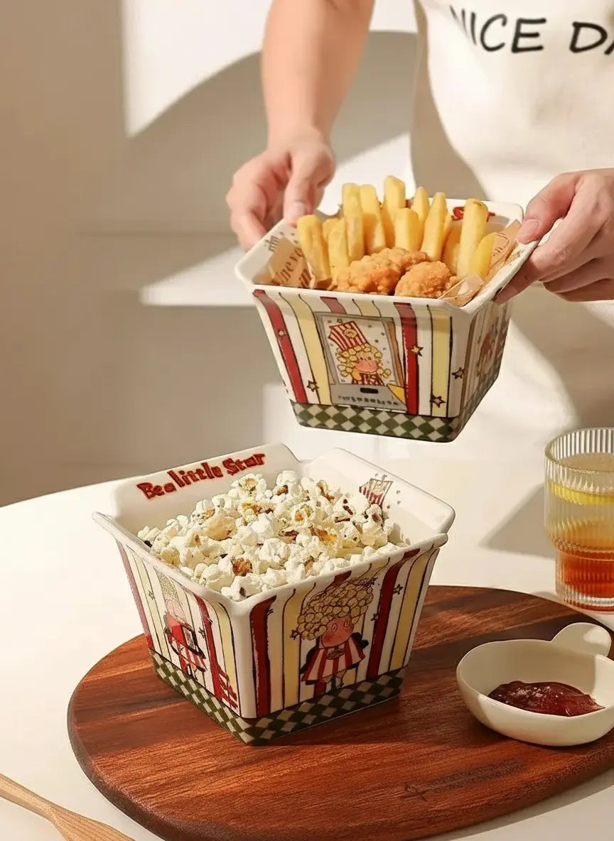 Keramik Snackschüssel – Süsses Frucht-Design