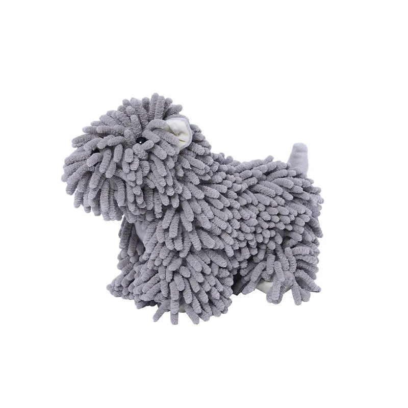 Handtuch – Chenille Cartoon Hundedesign – Küche & Bad