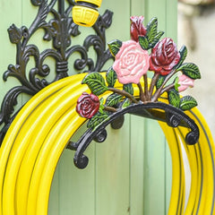 Gartenschlauchhalter – Vintage Eisen – Wandmontage