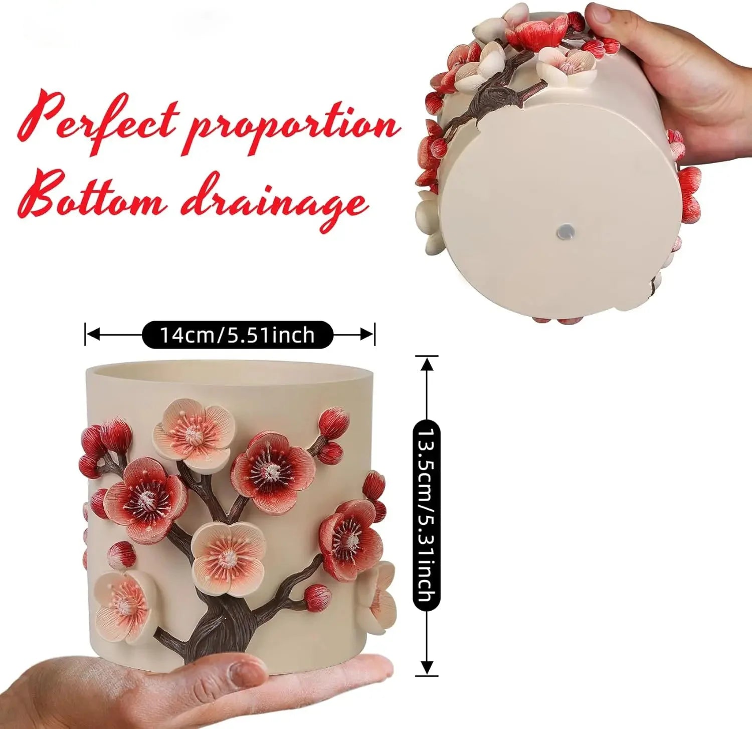 Blütenblatt Pflanzgefäss – Einzigartiges Design – Innenbereich