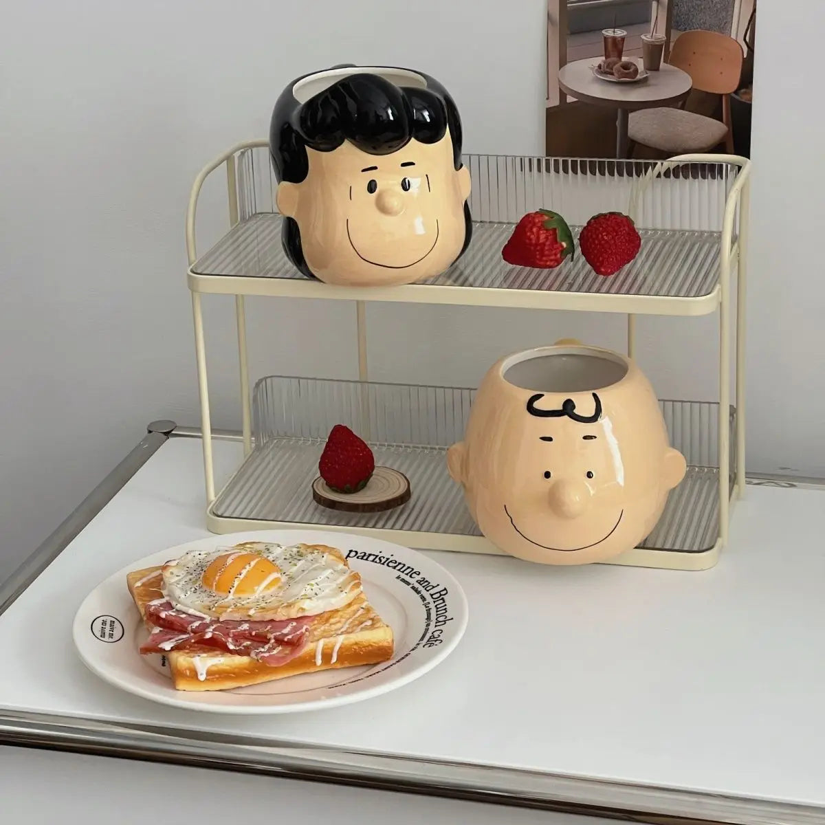 Keramik Snoopy Tasse – Kawaii Cartoon Design 400-500ml