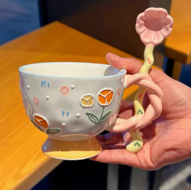 [Anime-Becher] – Keramik/Karton Design – 400ml Volumen