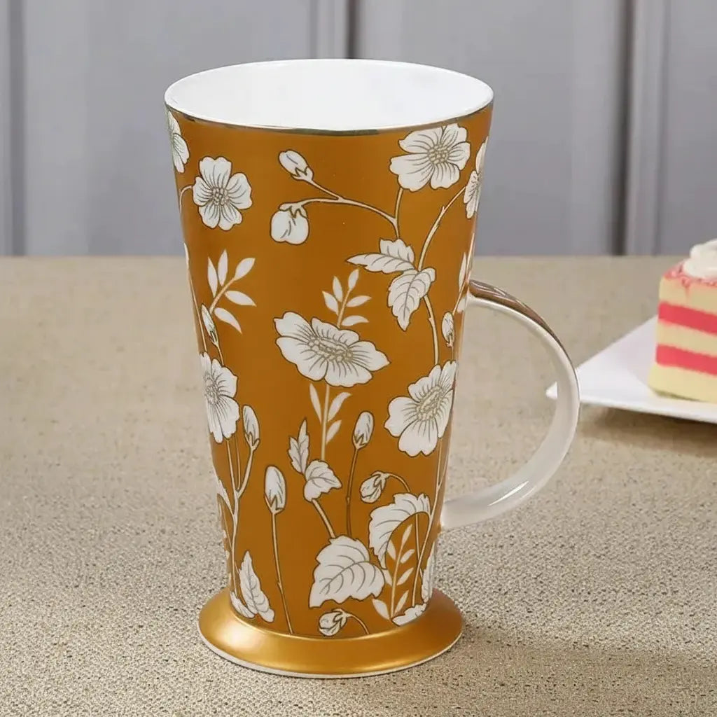 Keramik Luxus Tasse – Europäischer Stil & Grosse Kapazität