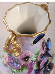 Handbemalte Vase – Moderne Keramik – 19.6x18x27.8