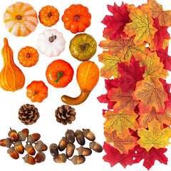 Herbstdeko-Set – PVC-Design – Vielseitig Einsetzbar