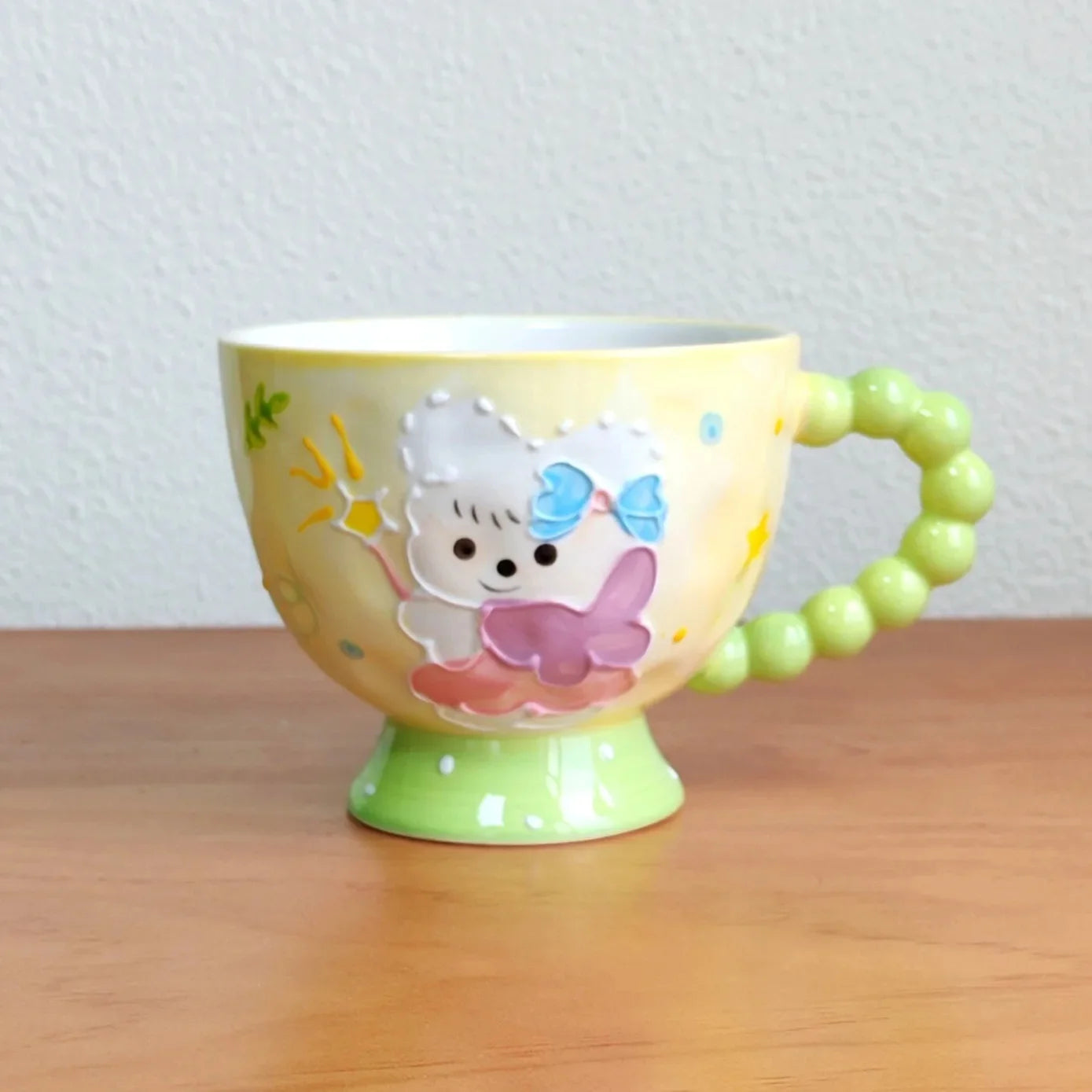 Handbemalte Keramiktassen – 430ml – Frühstücksgenuss