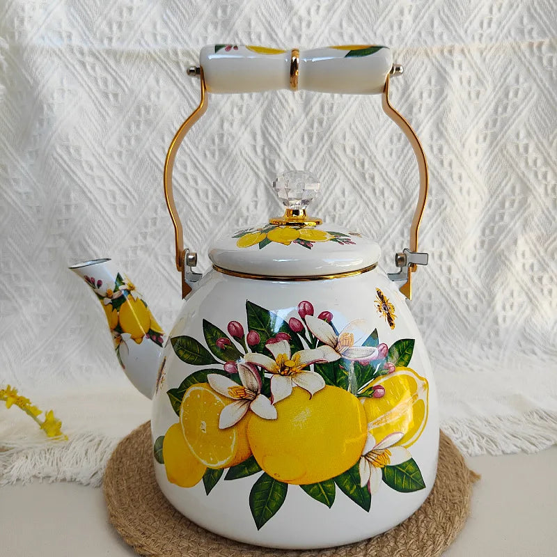 Emaille Kessel – Leichter Luxus – 2.8 Liter