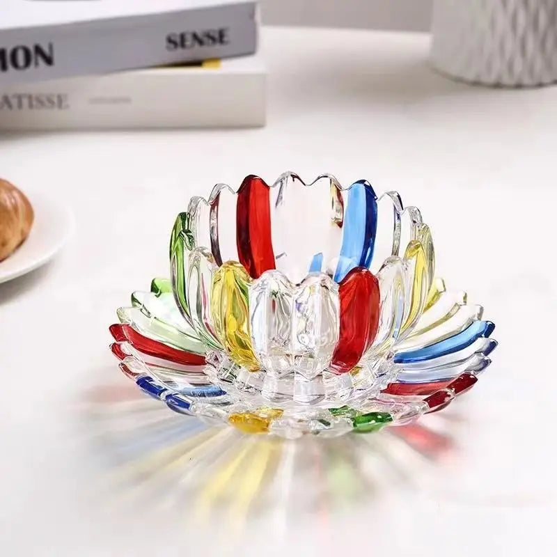 Lotus-Schalen – Glas Blumendesign – Geschirr