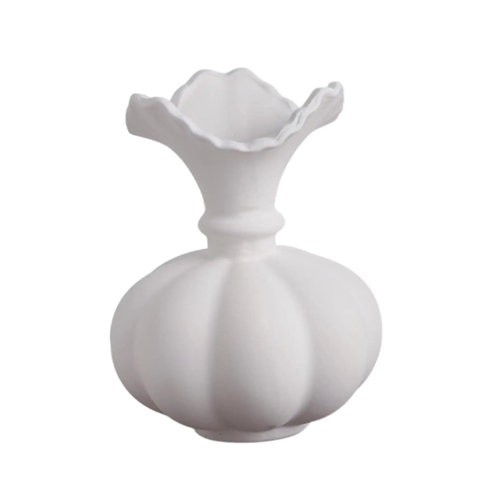 Kürbisvase – Keramik Modern – 15x20cm Tischdeko