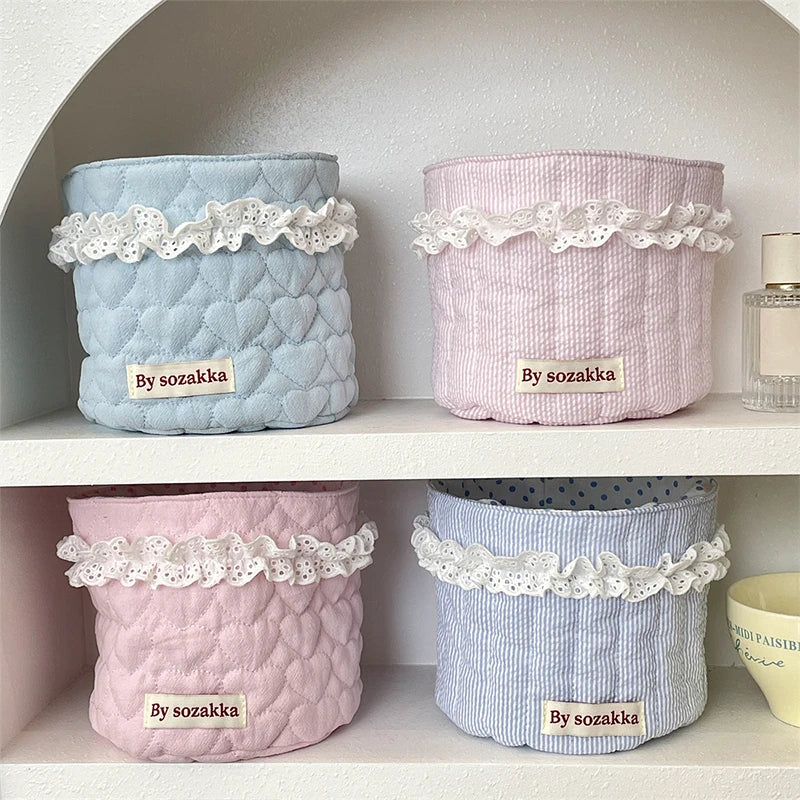 Stoffkorb – Boho-Stil – 15x14cm