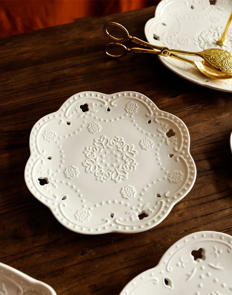 Keramik Dim Sum Teller – Europäisch - Hotelgebrauch