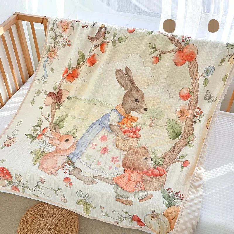 Babydecke – Baumwollgaze – Unisex 110 * 100cm