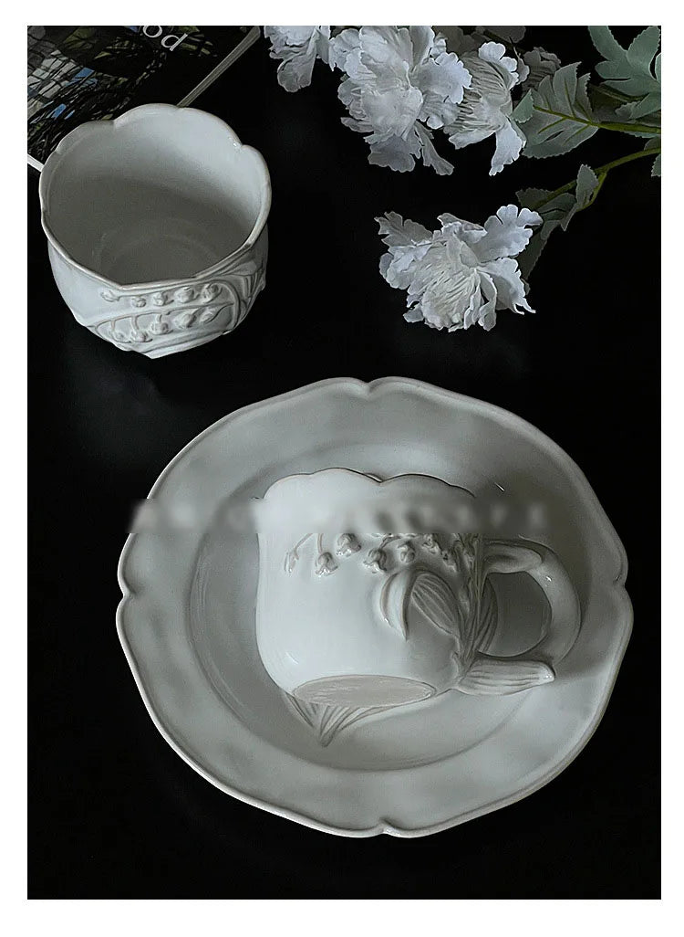 Keramik Geschirr Set – Europäisches Design – Teezeit-tauglich