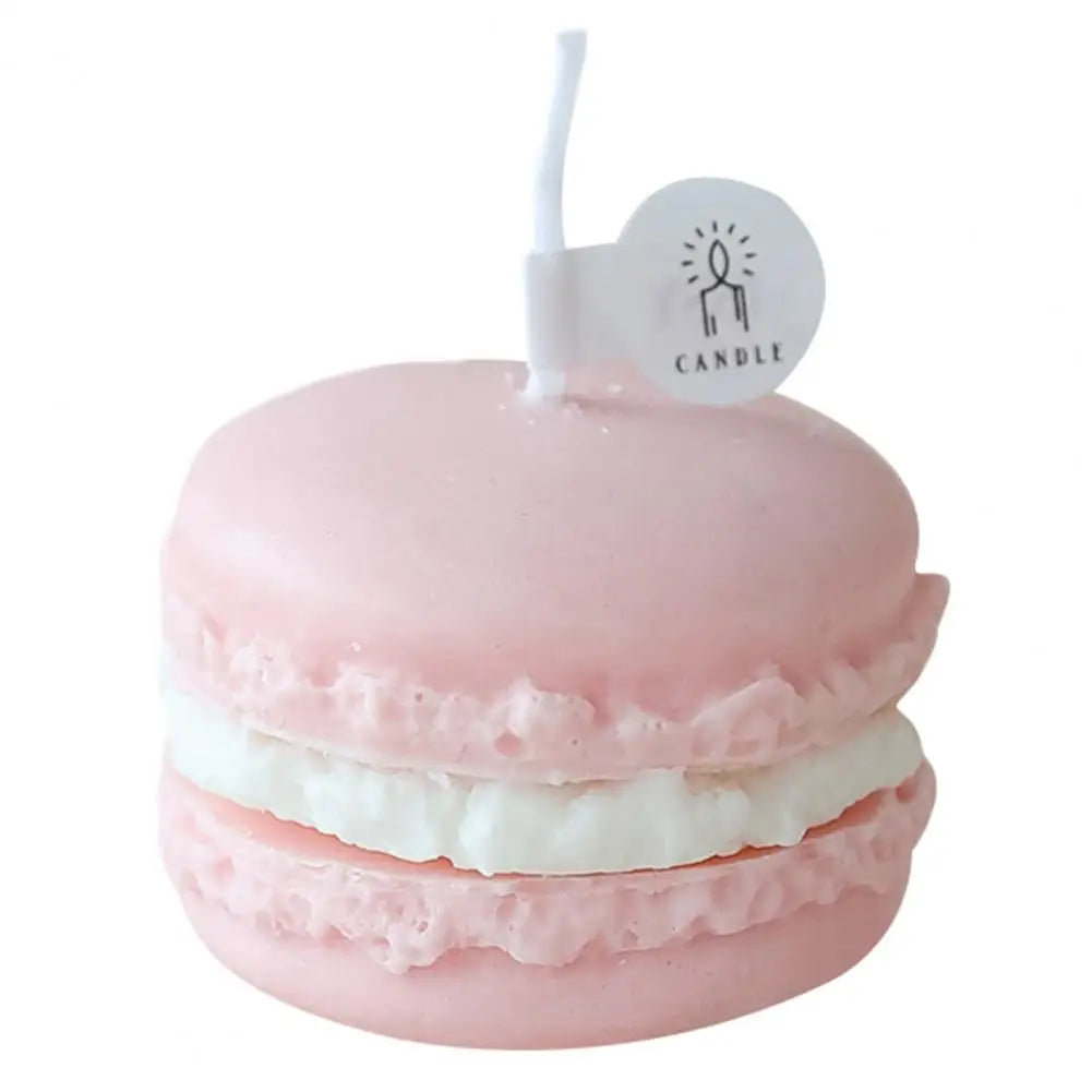Duftkerze – Handgefertigte Macaron-Art – 4x5 cm