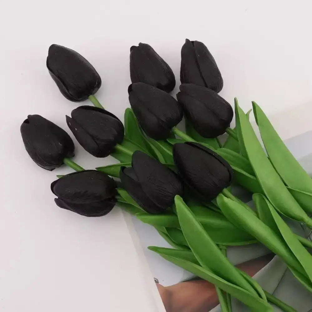 Künstliche Tulpen – PU Echt-Touch – 34cm für Zuhause