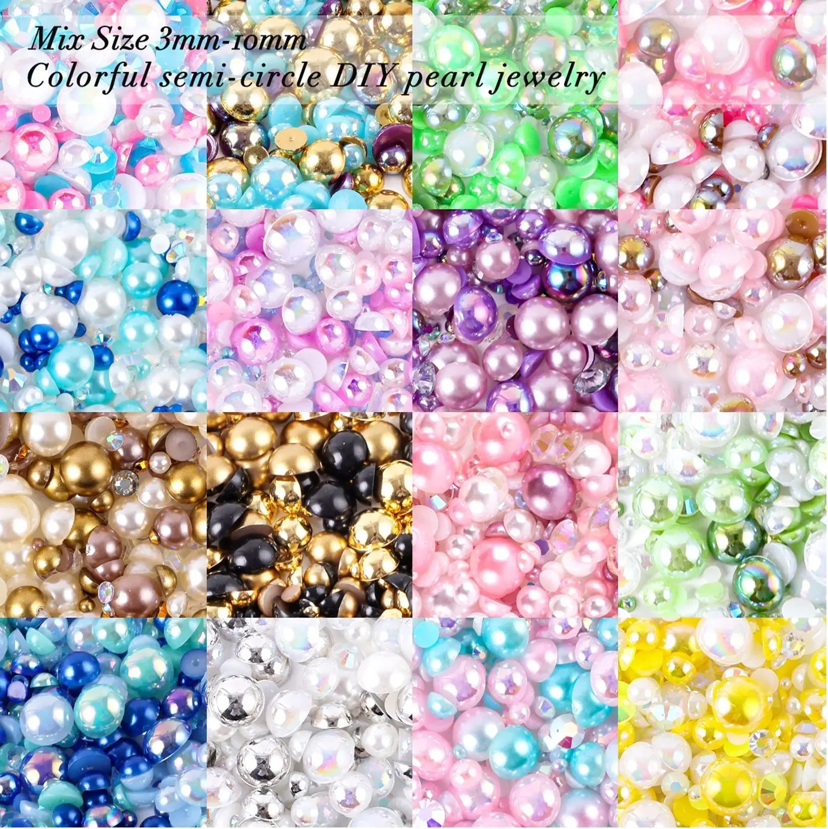 Bunte Harzperlen – Süsser Stil DIY Accessoires