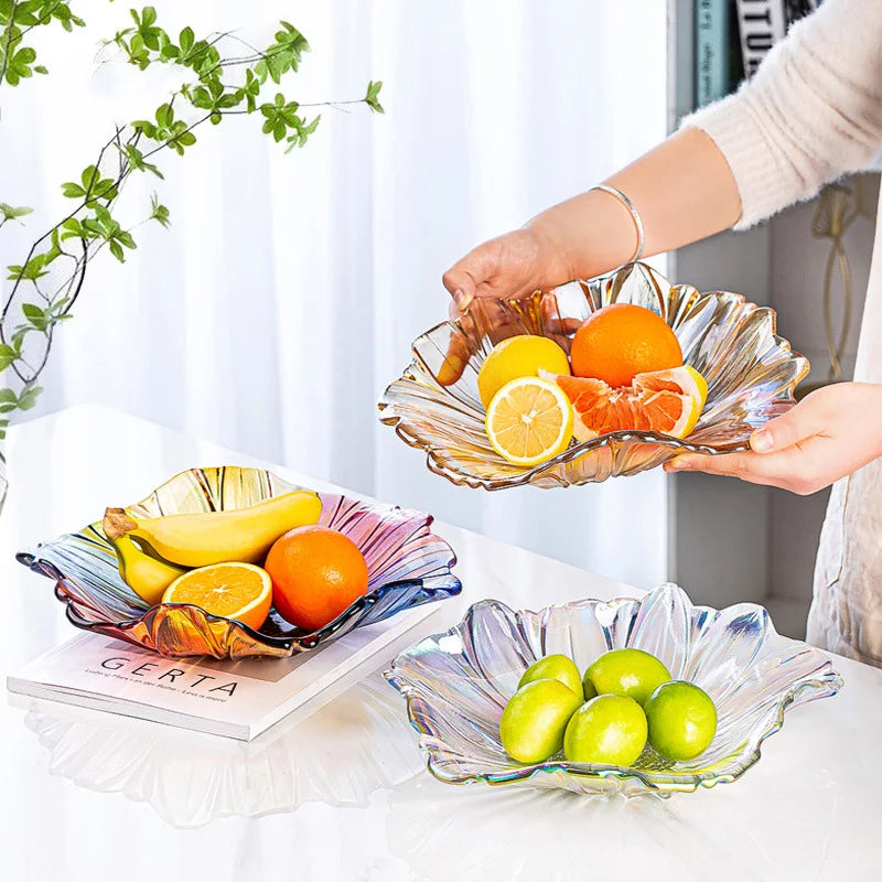 Obstteller – Nordisches Glas – 10 Zoll