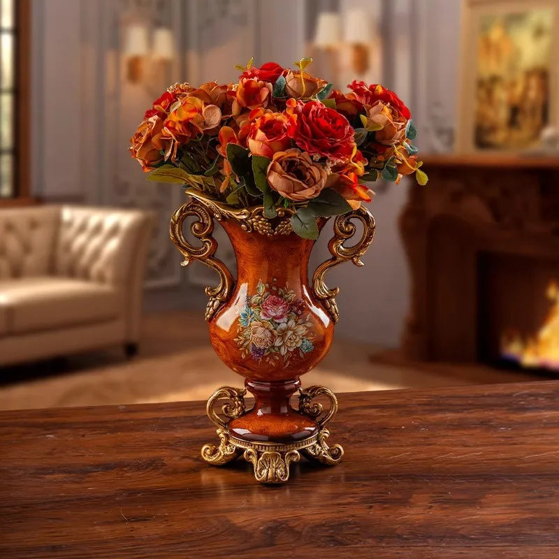 Retro Vase – Harz Amerikanischer Stil – Grosse Grösse