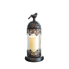 Vintage Metall Teelichthalter – Kreatives Domdesign
