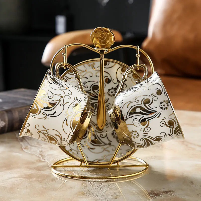 Luxuriöse Teekanne - Elegantes Keramikdesign - 900ml Kapazität