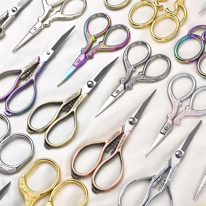 Vintage Edelstahlschere – Für Schneider & Stickerei