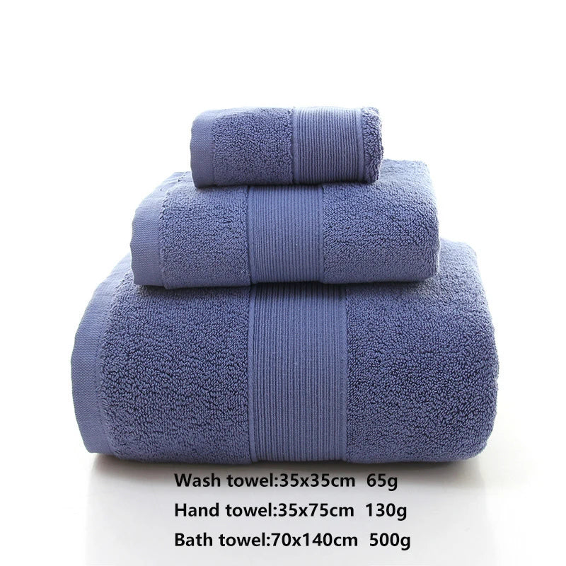 Baumwollhandtuch Set – 100% Baumwolle – Bad-Essentials