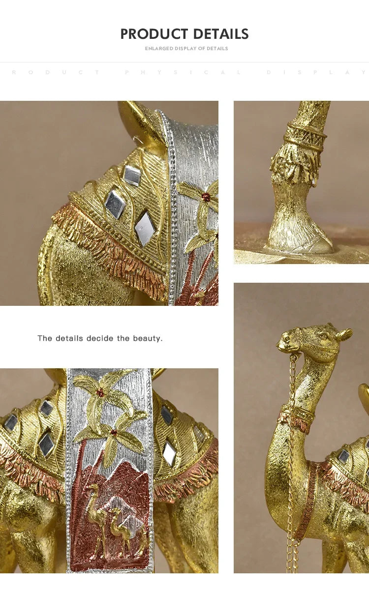 Kamel-Ornamente – Resin-Tierdeko – Klein & Gross