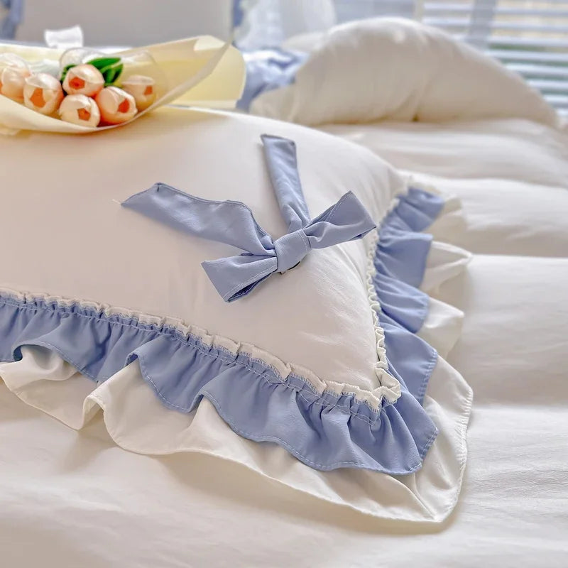 Koreanisches Princess-Bettwäsche Set – Waschbaumwolle – 1.5m/1.8m/2.0m