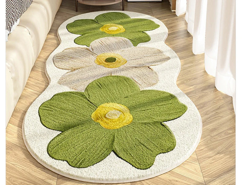 Rosenteppich – Weiche Wilton-Faser – Schlafzimmerdeko