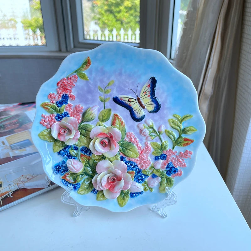 Keramik-Teeservice – 3D-Dekor-Design – Perfekt als Geschenk