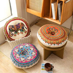 Vintage Kissen – Boho Polyester – 40x40cm