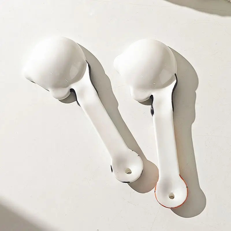 Keramik Dessertlöffel – Niedliches Design – Für Familien