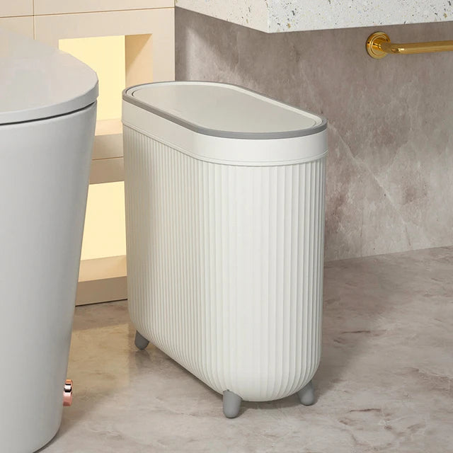 Luxuriöser Goldener Abfalleimer – Modernes Design mit Deckel