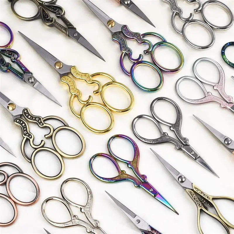 Vintage Edelstahlschere – Für Schneider & Stickerei